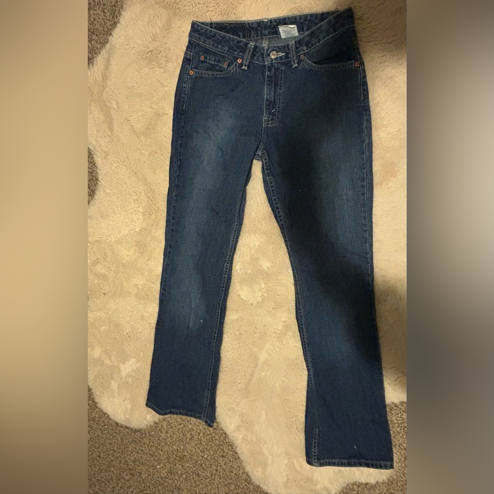 Levi's Dark Blue Women's Straight Jeans